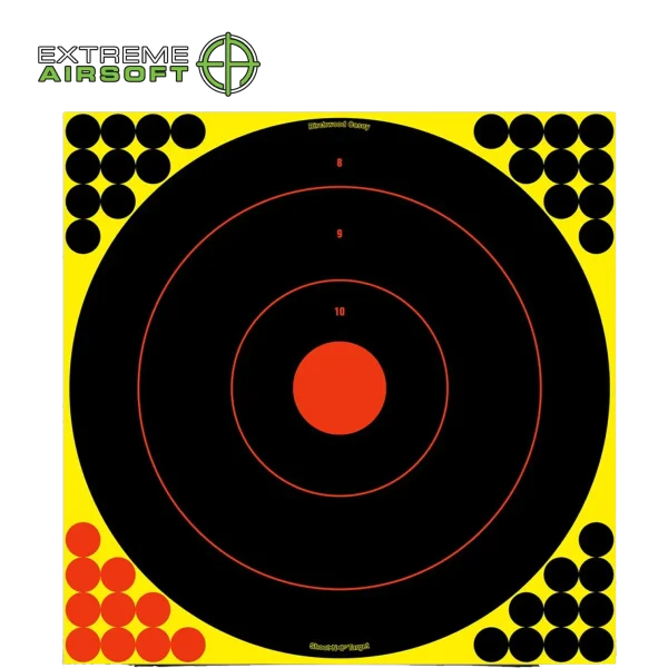 Bullseye Target (17.25 Inch) with 200 Sticky Pasters bullseye target 1725 inch with 0 1752852564 - EXTREMEALRSOFTRI