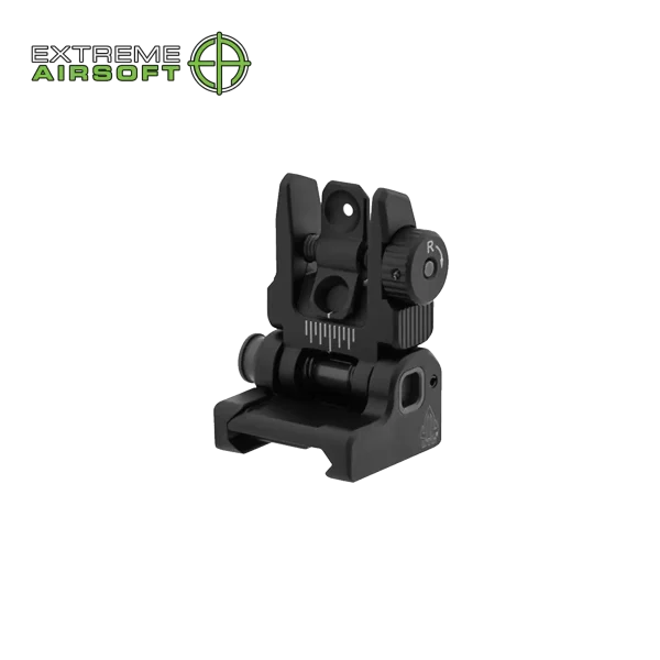 UTG ACCU-SYNC AR15 Quick Flip-Up Rear Sight Spring-Loaded for Precision utg accu sync ar15 quick flip 0 1752852465 - EXTREMEALRSOFTRI